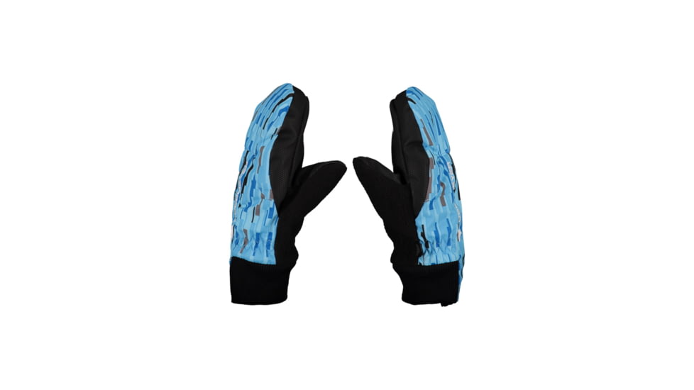 Obermeyer Thumbs Up Mitten Print, Graph-It Blu, Large, 78024-21132-L