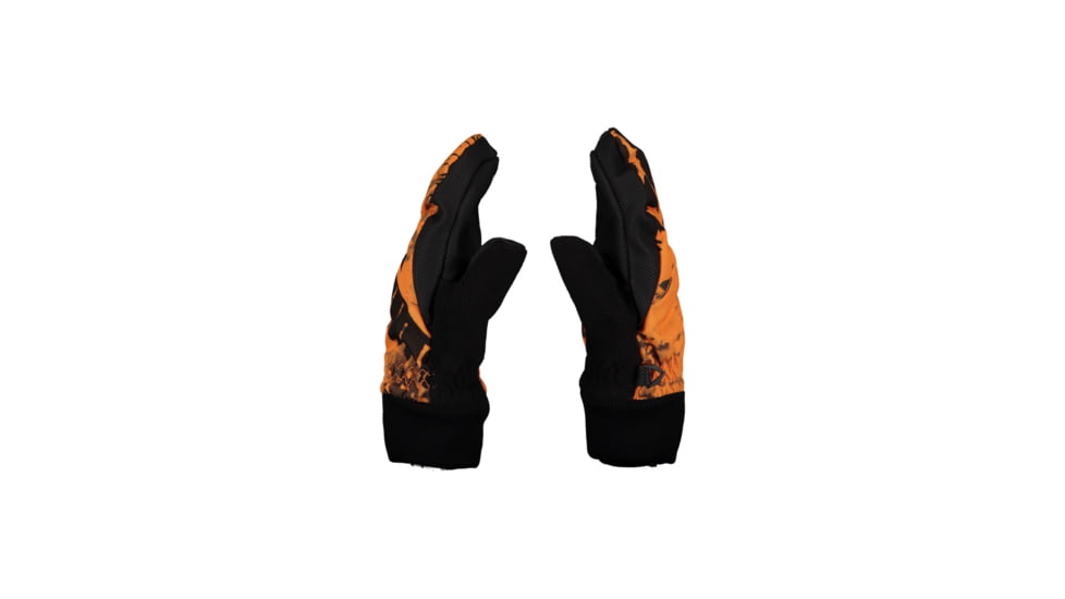 Obermeyer Thumbs Up Mitten Print, Make Tracks, Extra Small, 78024-21135-XS