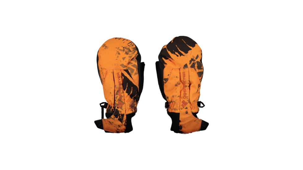 Obermeyer Thumbs Up Mitten Print, Make Tracks, Extra Small, 78024-21135-XS