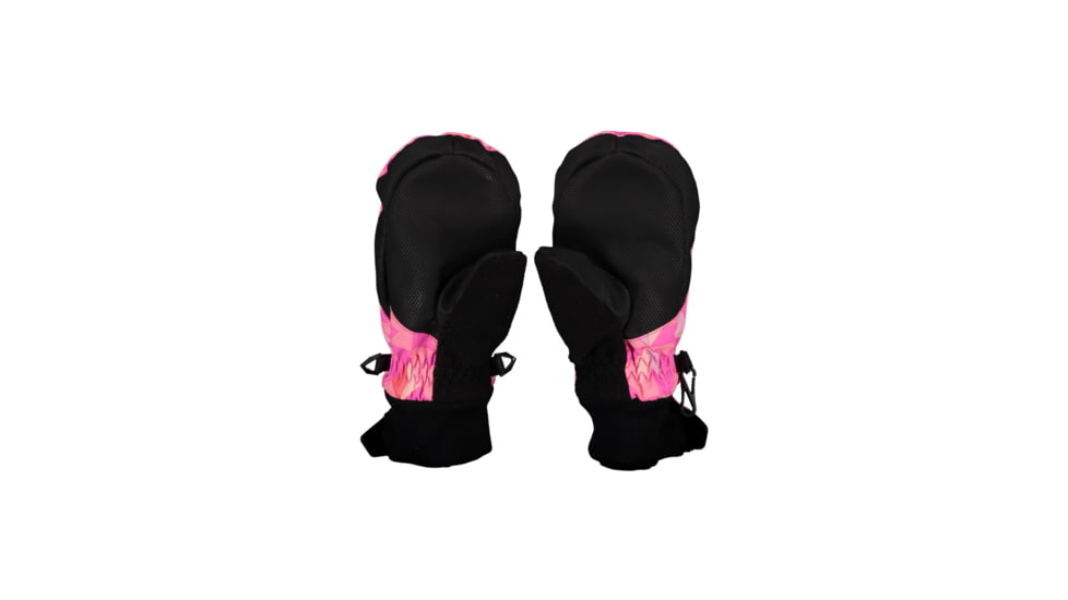 Obermeyer Thumbs Up Mitten Print, Pink-A-Lot, Medium, 78024-21154-M