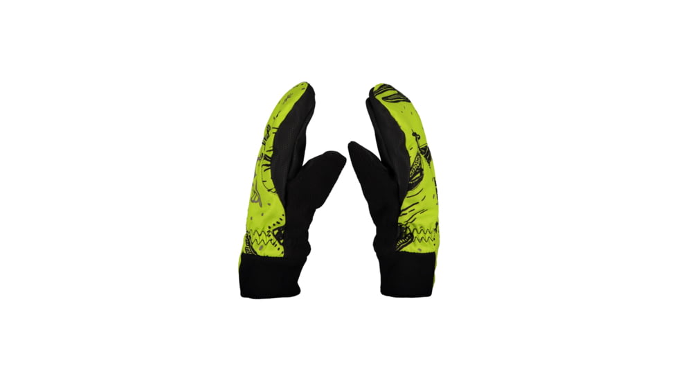 Obermeyer Thumbs Up Mitten Print, Racer Birdz, Extra Small, 78024-21125-XS