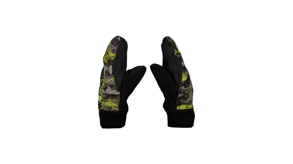 Obermeyer Thumbs Up Mitten Print, Skylab Green, Medium, 78024-21116-M