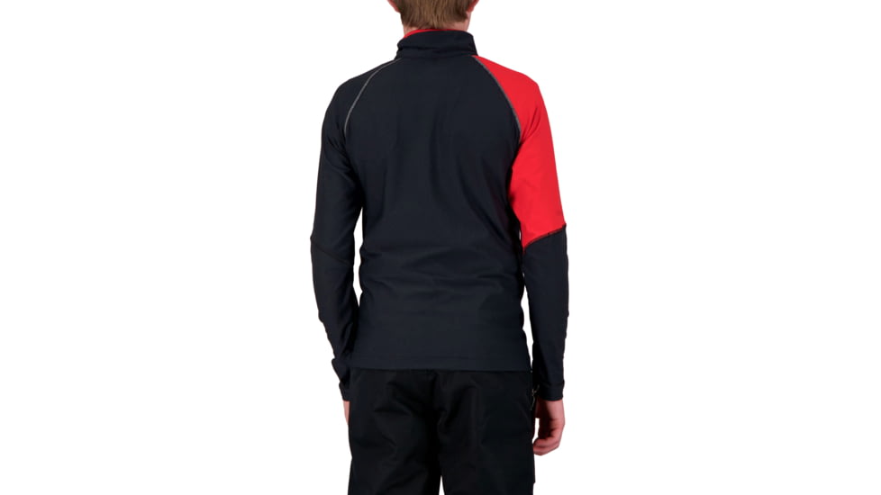 Obermeyer Transport 1/4 Zip Top - Boys, Brakelight, Medium, 49003-19042-M