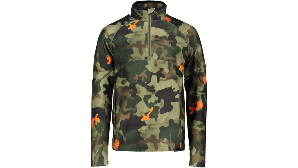 Obermeyer Transport 1/4 Zip Top - Boys, Carbon Camo, Extra Large, 49003-21184-XL