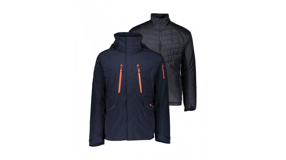 Obermeyer Troika System Ski Jacket - Mens, Nocturnal Blue, Small, 21070-18169-S