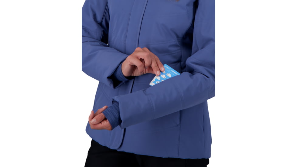 Obermeyer Tuscany Elite Jacket - Womens, Blue Ash, 16, 11160-21168-16