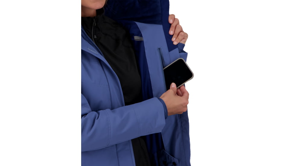 Obermeyer Tuscany Elite Jacket - Womens, Blue Ash, 16, 11160-21168-16