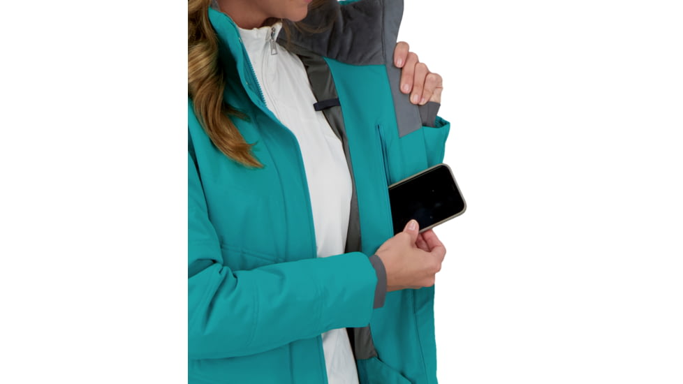 Obermeyer Tuscany II Jacket - Womens, Aegean Blue, 12, 11164-21069-12