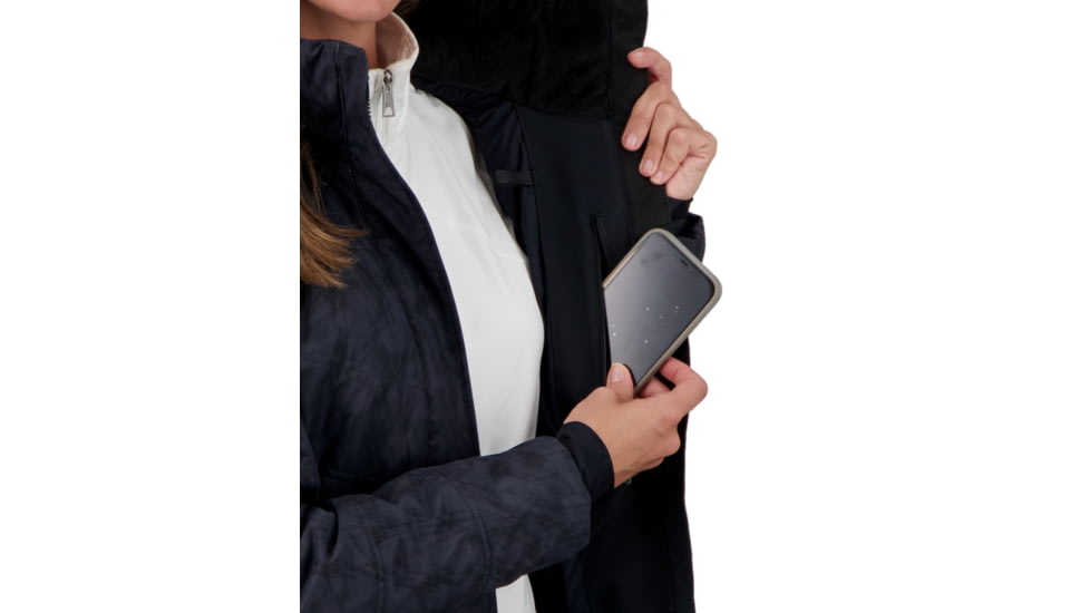 Obermeyer Tuscany II Jacket - Womens, Black Ice, 2 Petite, 11164-21111-2P