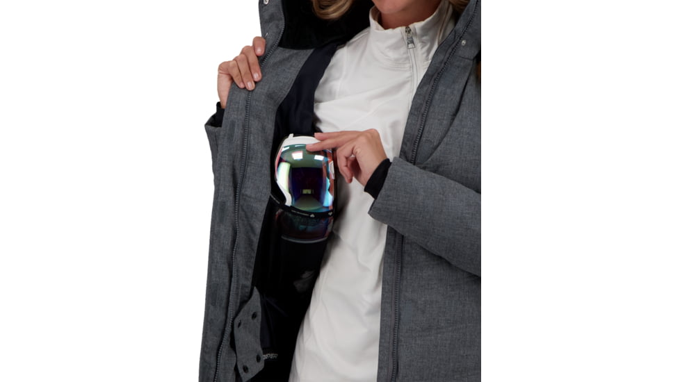 Obermeyer Tuscany II Jacket - Womens, Charcoal, 14 Petite, 11164-15006-14P
