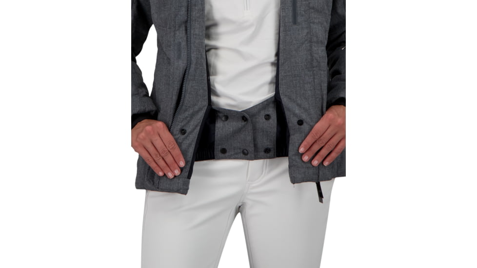 Obermeyer Tuscany II Jacket - Womens, Charcoal, 14 Petite, 11164-15006-14P