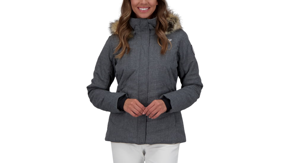 Obermeyer Tuscany II Jacket - Womens, Charcoal, 14 Petite, 11164-15006-14P
