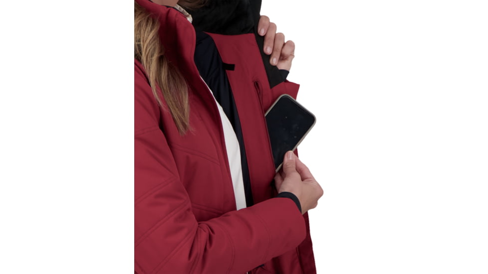 Obermeyer Tuscany II Jacket - Womens, Currant, 14 Petite, 11164-21046-14P