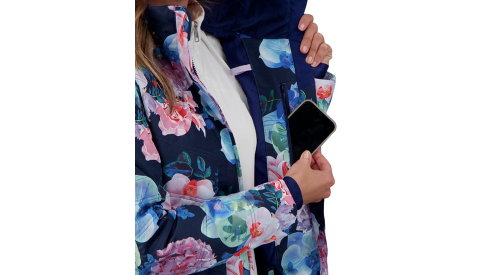 Obermeyer Tuscany II Jacket - Womens, Floral It!, 4 Petite, 11164-21128-4P