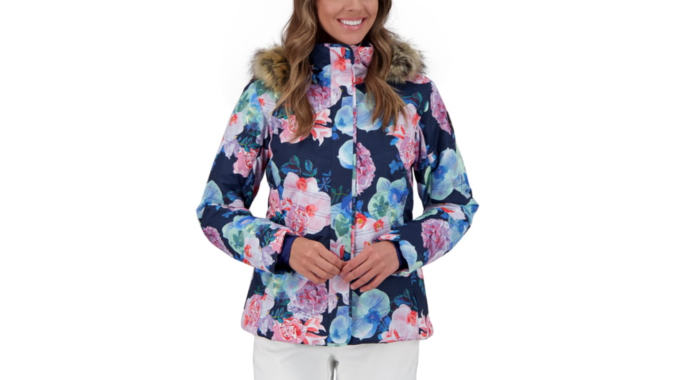 Obermeyer Tuscany II Jacket - Womens, Floral It!, 4 Petite, 11164-21128-4P