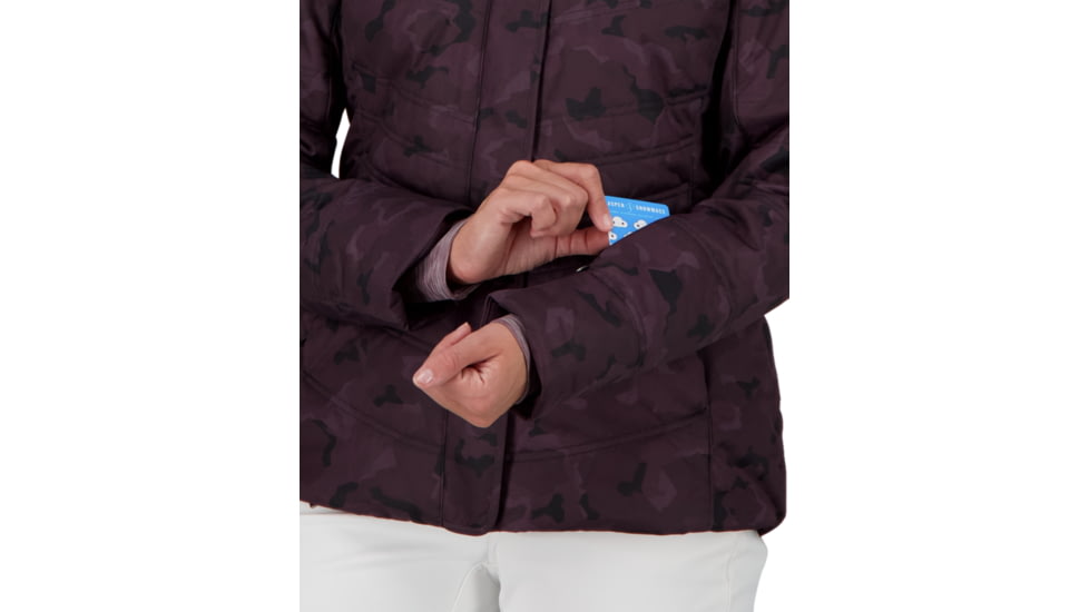 Obermeyer Tuscany II Jacket - Womens, Magnetic Camo, 18 Petite, 11164-21158-18P