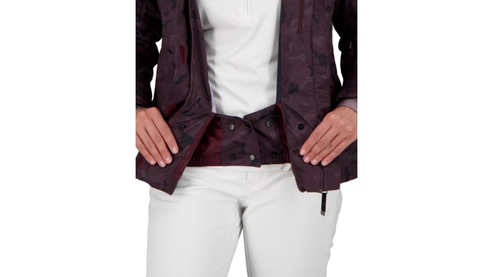 Obermeyer Tuscany II Jacket - Womens, Magnetic Camo, 18 Petite, 11164-21158-18P