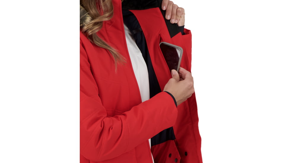 Obermeyer Tuscany II Jacket - Womens, Read My Lips, 4 Petite, 11164-21044-4P