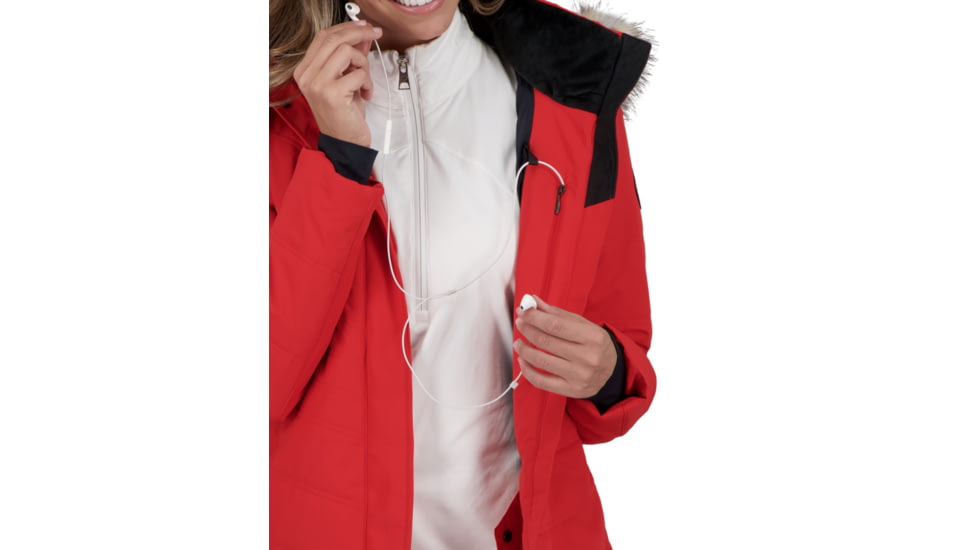 Obermeyer Tuscany II Jacket - Womens, Read My Lips, 4 Petite, 11164-21044-4P