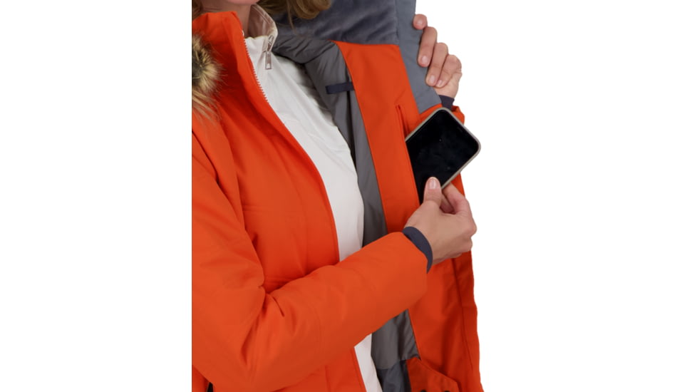 Obermeyer Tuscany II Jacket - Womens, Saffron, 8 Petite, 11164-21038-8P