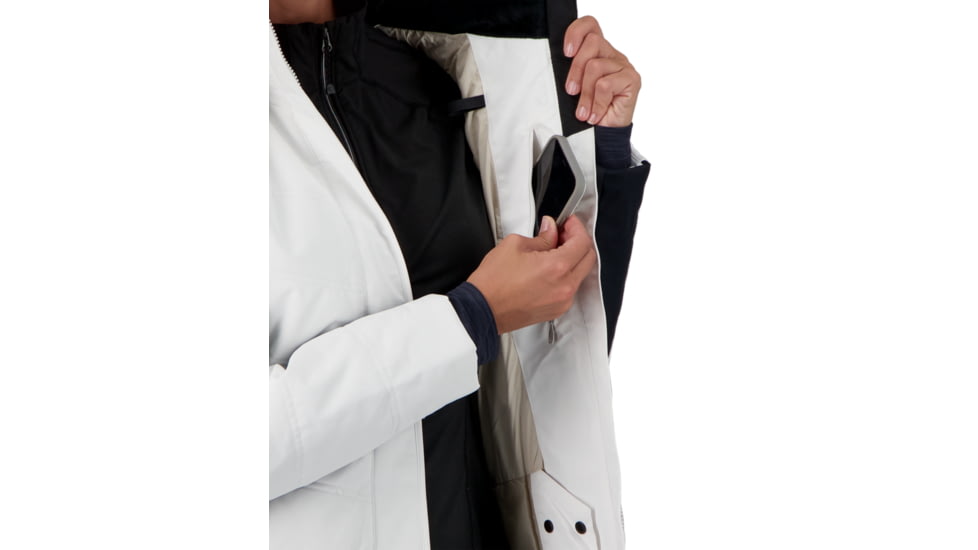 Obermeyer Tuscany II Jacket - Womens, White, 14 Petite, 11164-16010-14P