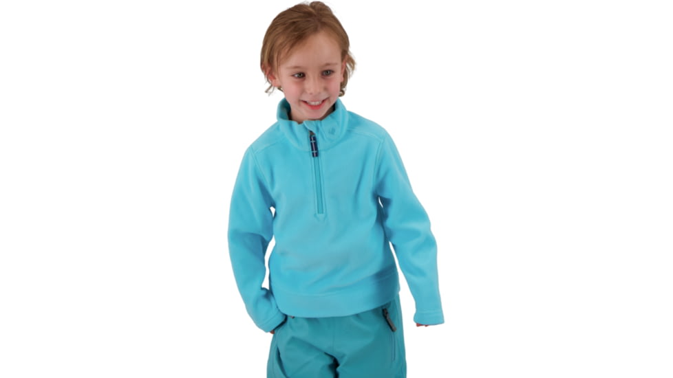 Obermeyer Ultra Gear Zip Top, Baby Blues, Large, 77017-21062-L