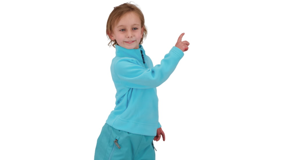 Obermeyer Ultra Gear Zip Top, Baby Blues, Large, 77017-21062-L