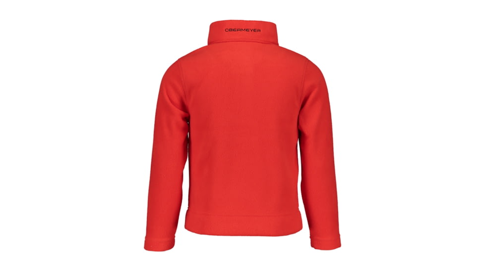 Obermeyer Ultra Gear Zip Top, Red, Extra Small, 77017-16040-XS