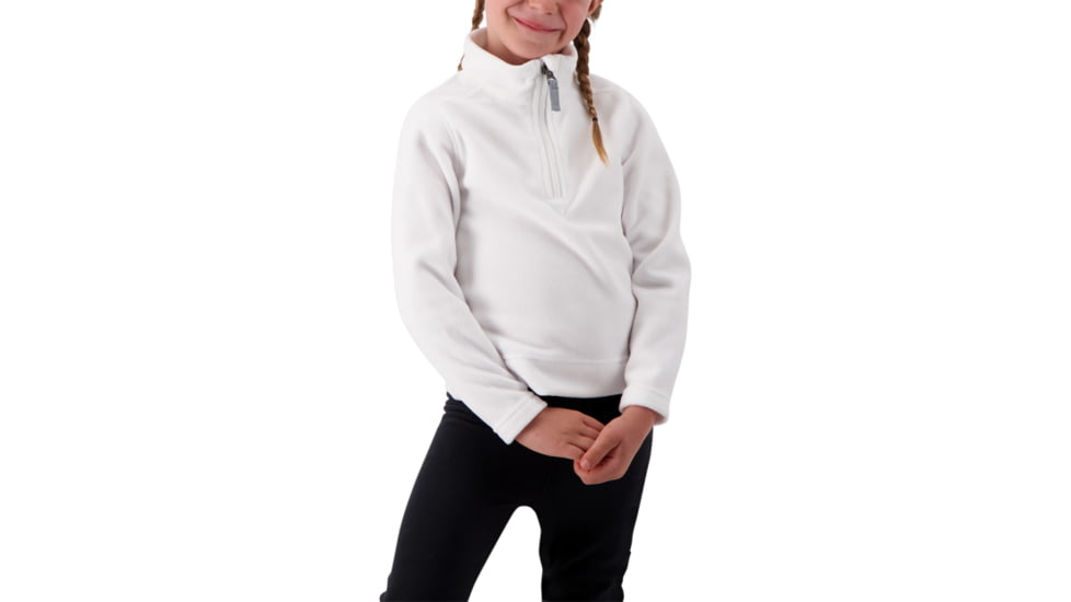 Obermeyer Ultra Gear Zip Top, White, Medium, 77017-16010-M