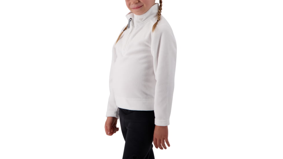 Obermeyer Ultra Gear Zip Top, White, Medium, 77017-16010-M