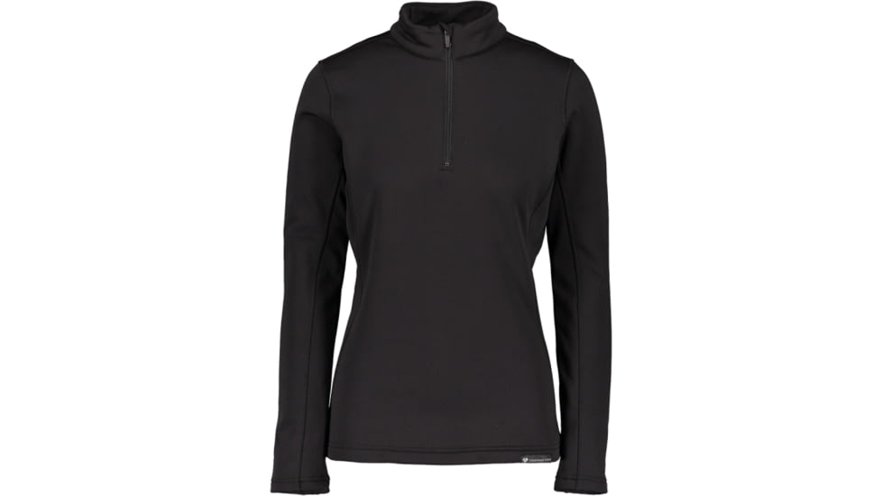 Obermeyer UltraGear 1/4 Zip Top - Womens, Black, Medium, 17080-16009-M