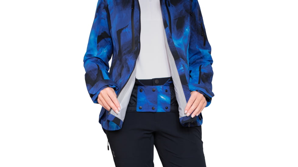 Obermeyer W Highlands Shell Jacket - Women's, 2 US, Regular, Marianas, 12006-22169-2