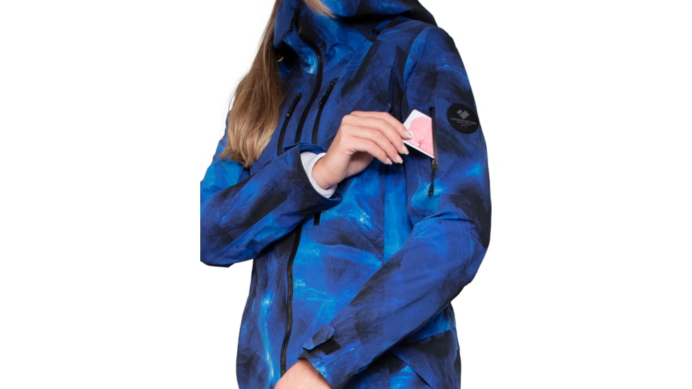 Obermeyer W Highlands Shell Jacket - Women's, 2 US, Regular, Marianas, 12006-22169-2