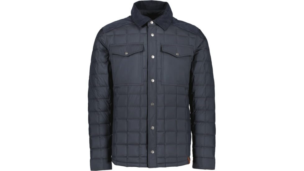 Obermeyer Wilder Down Shirt - Men's, Extra Large, Black, 24062-16009-XL