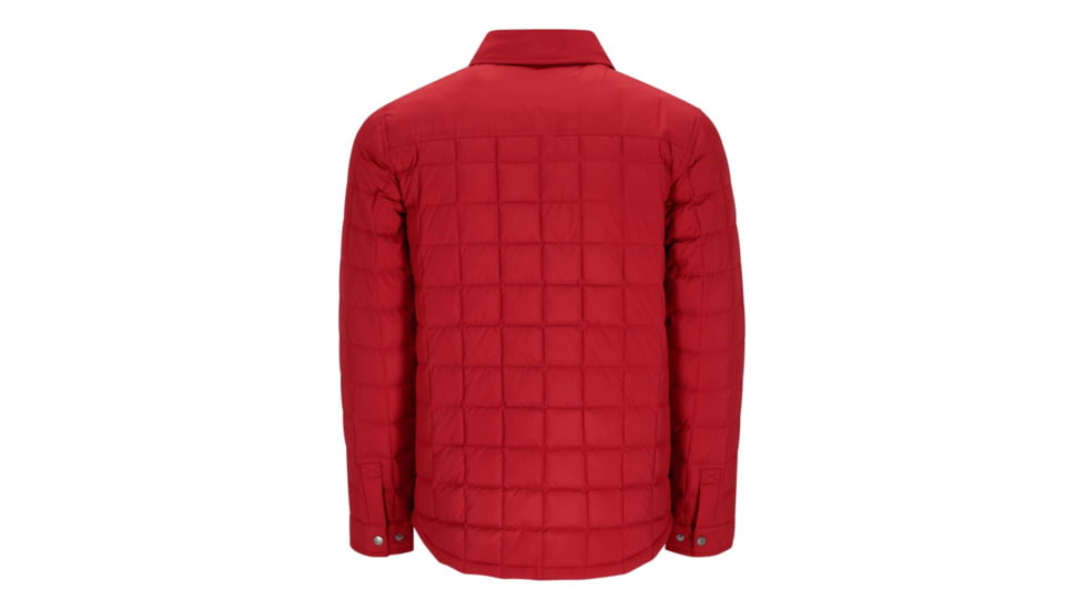 Obermeyer Wilder Down Shirt - Mens, Cherry Wood, Large, Regular, 24064-23046-L