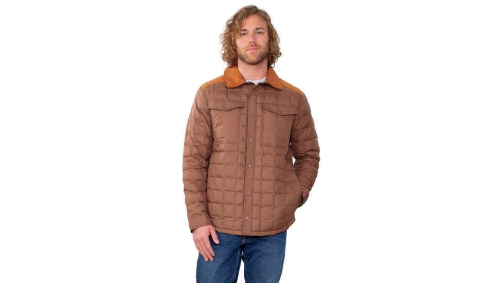 Obermeyer Wilder Down Shirt - Men's, Small, Folklore, 24062-22114-S