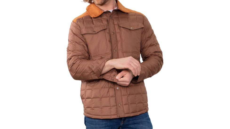 Obermeyer Wilder Down Shirt - Men's, Small, Folklore, 24062-22114-S