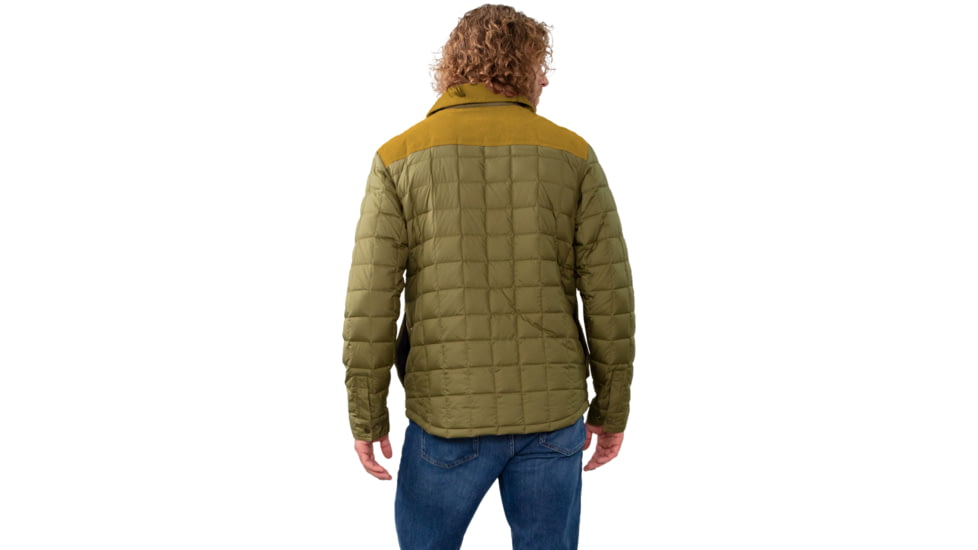 Obermeyer Wilder Down Shirt - Men's, Large, Tundra, 24062-22184-L