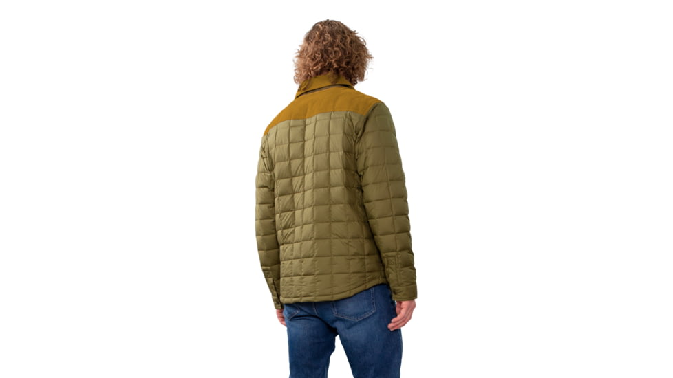 Obermeyer Wilder Down Shirt - Men's, Large, Tundra, 24062-22184-L