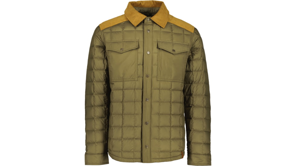 Obermeyer Wilder Down Shirt - Men's, Large, Tundra, 24062-22184-L