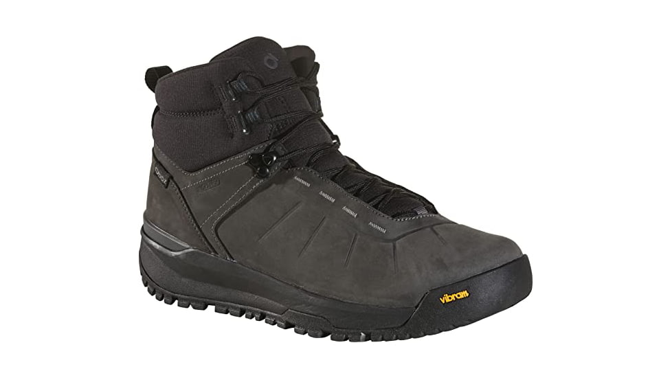 Oboz Andesite Mid Insulated B-DRY Shoes - Mens, Iron, 9.5, Medium, 85501-Iron-Medium-9.5