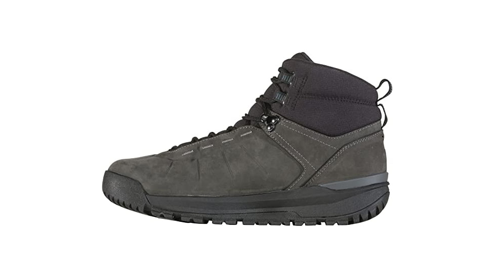 Oboz Andesite Mid Insulated B-DRY Shoes - Mens, Iron, 9.5, Medium, 85501-Iron-Medium-9.5
