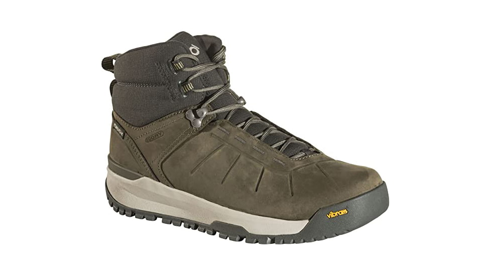Oboz Andesite Mid Insulated B-DRY Shoes - Mens, Thunder Gray, 8, Medium, 85501-Thunder Gray-M-8