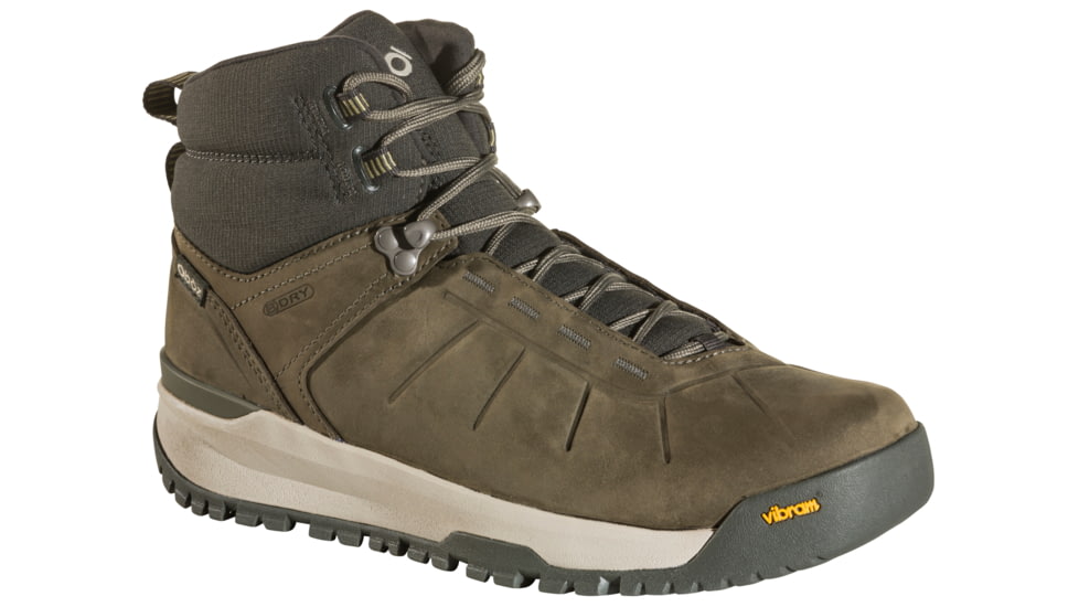 Oboz Andesite Mid Insulated B-DRY Shoes - Mens, Thunder Gray, 9, 85501-Th G-Medium-9