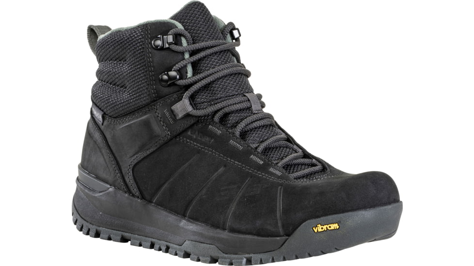 Oboz Andesite Mid Insulated B-DRY Winter Boots - Men's, Medium, Black Sea, 12 US, 87501-189-12-Medium