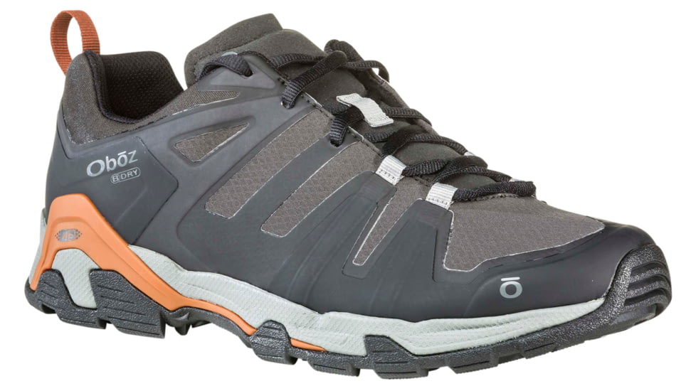 Oboz Arete Low B-DRY Hiking Shoes - Men's, Black/Copper, 8 US, 41501-Black/ Copper-8