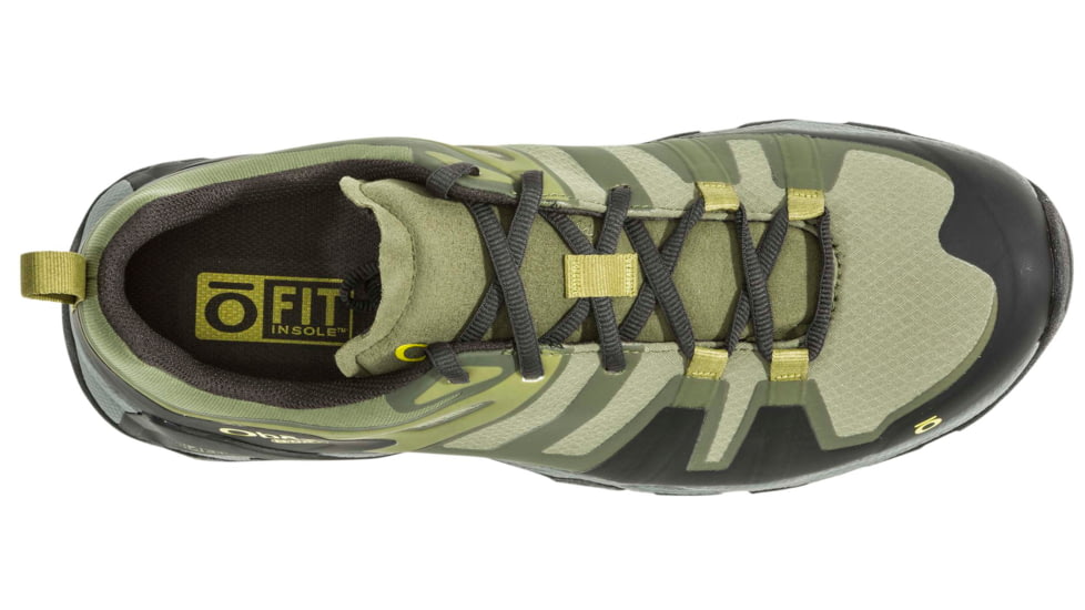 Oboz Arete Low B-DRY Hiking Shoes - Mens, Moss, 9.5 US, 41501-Moss-9.5