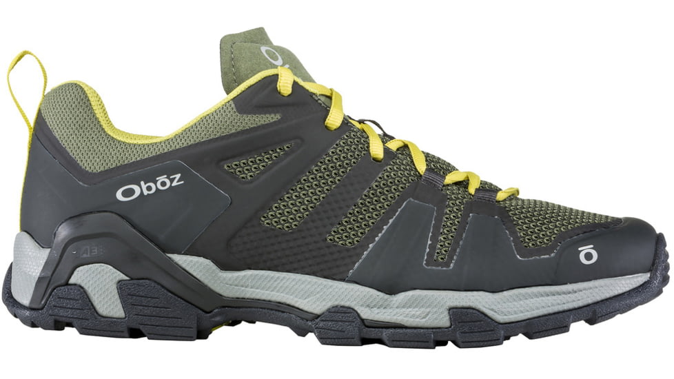 Oboz Arete Low Hiking Shoes - Mens, Moss Green, 8.5, Medium, 42401-MsGrn-8.5-Medium
