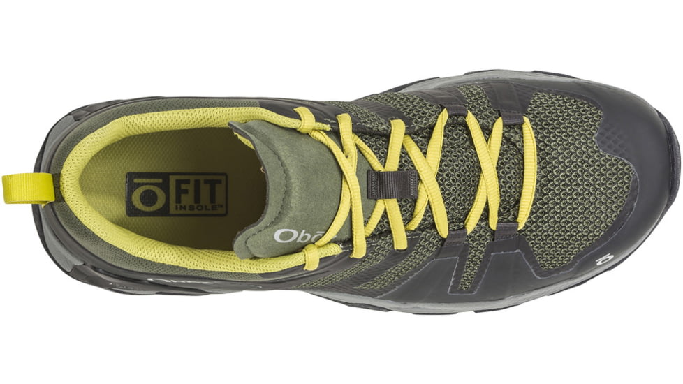 Oboz Arete Low Hiking Shoes - Mens, Moss Green, 8.5, Medium, 42401-MsGrn-8.5-Medium