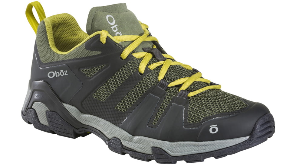 Oboz Arete Low Hiking Shoes - Mens, Moss Green, 8.5, Medium, 42401-MsGrn-8.5-Medium